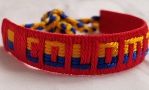 Columbia Embroidered Bracelet